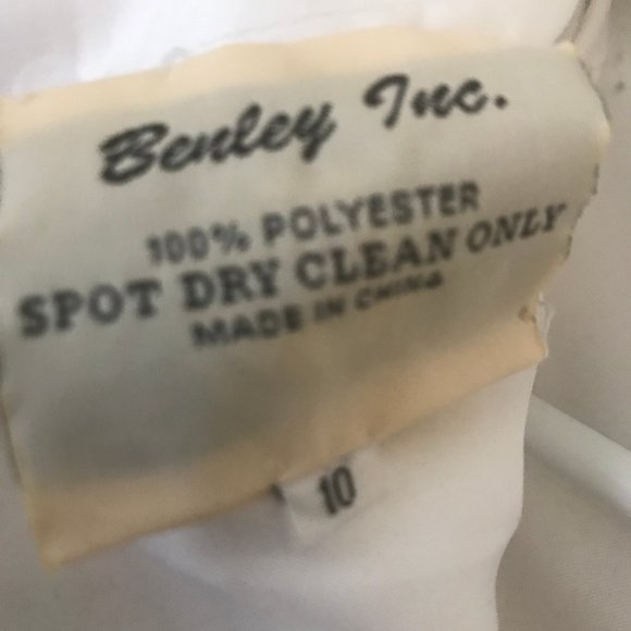 Special Occasion Dress Communion Wedding White Embroidered NEW w Tags - Picture 9 of 10